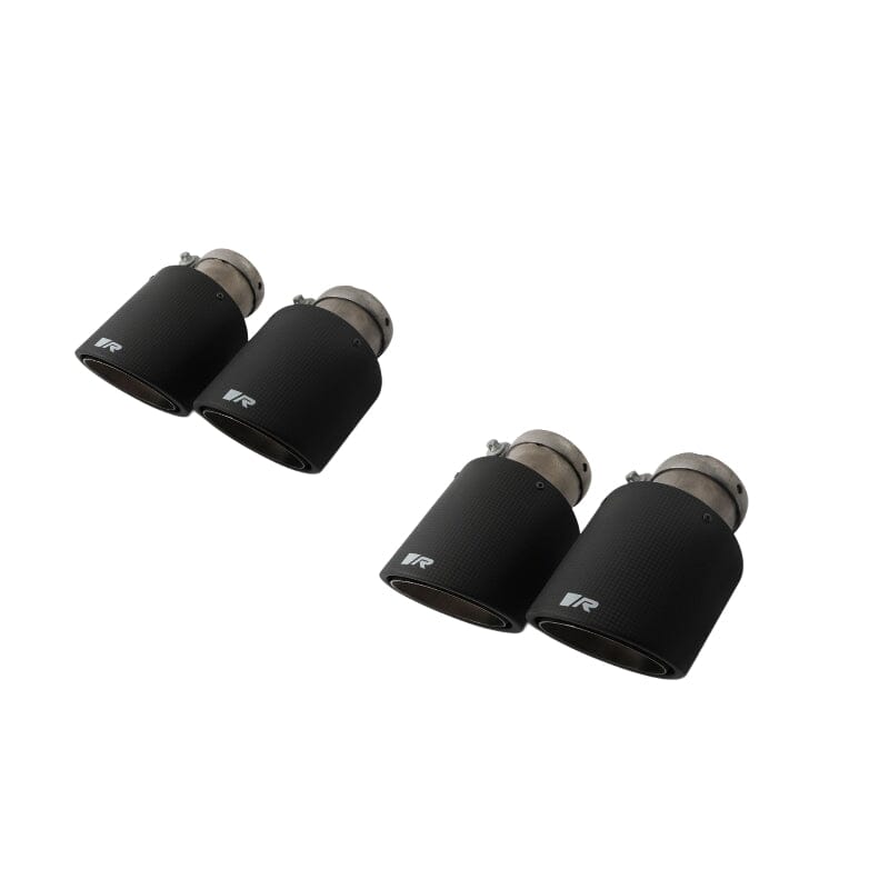 REMUS Ø 102 mm schräg Carbon/Titan REMUS